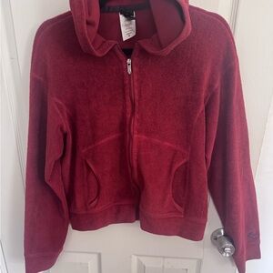 PATAGONIA Full Zip Fleece Magenta Full Zip Hoodie M